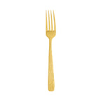 Thumbnail image #1 for Kadra Kitchenware Vikko Crown VC-192-DF Dinner Fork, Full Gold, 18/10 Stainless Steel, 8.25" Case of 12