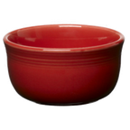 Thumbnail image #1 for Steelite Homer, Fiesta Scarlet HL723326 Asian Soup Bowl, 28 oz, 6 in Round China, Scarlet