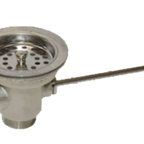 Thumbnail image #1 for Component Hardware Encore D13-7310 Lever Handle Sink Waste Outlet, 3-1/2" Opening, 1-1/2" Drain Outlet, Snap-In Crumb Cup