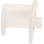 Thumbnail image #1 for AllPoints Foodservice Parts & Supplies 264165 Multi-Application Plastic Shelf Clip, White, 1-1/2" H x 5/8" W x 1" D