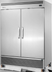 Thumbnail image #2 for True Two-Section Reach-In Freezer with Solid Swing Doors and Bottom-Mounted Self-Contained Refrigeration
