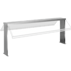 Thumbnail image #1 for Eagle Group Director's Choice BSH3 Double-Sided Buffet Shelf with Clear Polycarbonate Sneezeguard, Adjustable Height, 50" Long