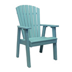 Thumbnail image #1 for Grosfillex UT810884 Outdoor HDPE Adirondack Chair, Aruba Blue