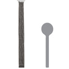 Thumbnail image #1 for Steelite International Varick, Briar 5727SX002 Bouillon Soup Spoon, 6-1/2", 18/0 Stainless Steel Pack of 1 Dozen