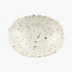 Thumbnail image #1 for G.E.T. Macchiato - EGS D641OV-CC Melamine Oval Bowl, 11 oz, Chocolate Chip, 6-3/8" x 4-3/4" Case of 6