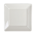 Thumbnail image #1 for Steelite International Homer, Undecorated HL08500 Square China Plate, 7-3/8", Rolled Edge 1 Dozen