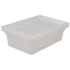 Thumbnail image #1 for Stanton Trading PEB-12186 Food Storage Box, 3 Gallon, Polyethylene, White, 12 x 18 x 6 inch Case of 12