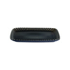 Thumbnail image #1 for Mikasa Hospitality (Lifetime Brands, Inc.) ID Fine 5340240 Rectangular Fine China Platter, 10.9 x 8 in, Black Case of 6