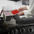 Thumbnail image #2 for Chef Master 90316 Steam Pan Insert Shelf, 14.75 x 10 x 9.25 in Case of 6