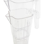 Thumbnail image #2 for G.E.T. BP-64-CL 64 oz Clear SAN Plastic Stackable Water Pitcher 1 Dozen