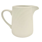 Thumbnail image #1 for CAC China Garden State GAD-PC 6 oz Porcelain Creamer with Handle, Bone White Case of 4 Dozen