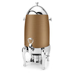 Thumbnail image #1 for Eastern Tabletop Ballerina 3131RZ Coffee Urn, 1-1/2 Gallon, Bullet Style, Tower Lid, Sterno Holders, Stainless Steel, Bronze Finish