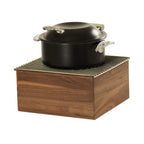Thumbnail image #1 for Cal-Mil 23453-78 Chafer Alternative, 16"W x 16"D x 8"H, Walnut