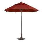 Thumbnail image #1 for Grosfillex Windmaster 98318231 Round Patio Umbrella, 7-1/2 ft., 1-1/2 in. Aluminum Pole, Terra Cotta