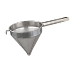 Thumbnail image #1 for Browne USA Foodservice 575409 Fine China Cap Strainer, 9-inch Diameter, Stainless Steel, Perforated Metal Body