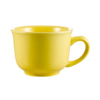 Thumbnail image #1 for CAC China Tango TG-1-SFL Embossed Sunflower Porcelain Coffee Cup, 7-1/2 oz. Case of 3 Dozen