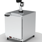 Thumbnail image #2 for Micro Matic USA MMBB4MMADA01 Stainless Steel 4-Product Single-Tower Milk Dispenser, 2.5-Gallon, 115V