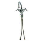 Thumbnail image #1 for Fisher 31180 Pot Sink Faucet, Dual Deck Control Valve, 16" Swing Spout, Lever Handles, Ceramic Disk Stem