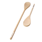 Thumbnail image #1 for Stanton Trading 860-10 Hardwood Wooden Spoon, 10-Inch, Oval Bowl 1 Dozen
