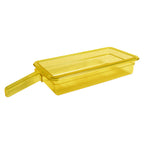 Thumbnail image #1 for Duke Manufacturing 156602 High-Temperature Plastic Food Pan, 1/3 Size, 2-1/2 in Deep, Single Handle