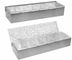 Thumbnail image #2 for Glastender Countertop Condiment Dispenser / Bar Garnish Caddy, Stainless Steel, 6 Pint Cups