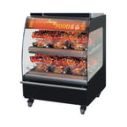 Thumbnail image #1 for Fri-Jado USA MD34-2 Heated Self-Serve Multi-Deck Grab-and-Go Merchandiser, 2-Level, 34"W x 36-1/4"D x 45"H