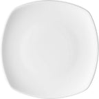 Thumbnail image #1 for Libbey Options by Bauscher 671193212000000 Square Coupe Porcelain Plate, 11-1/4"