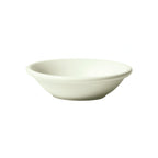 Thumbnail image #1 for Winco Birkhall BFD-35RE-AW Porcelain Fruit/Monkey Dish, 3-1/2 oz, 4-1/2" Round, American White Case of 3 Dozen