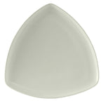 Thumbnail image #1 for Tuxton China DuraTux®© BWZ-1177 Ceramic Plate, 11-7/8", Triangular, Rolled Edge, White 1 Dozen