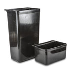 Thumbnail image #1 for Concasse MCC95007 1-Compartment Black Plastic Cart Dish Rack Box