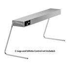 Thumbnail image #1 for AllPoints Foodservice Parts & Supplies 761050 Strip Heat Lamp Warmer, 48 in, 120V