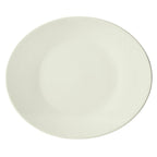 Thumbnail image #1 for Winco Brechia OKP-13PL-AW Porcelain Oval Platter, 13" x 11-3/8" x 1-1/2", American White 1 Dozen