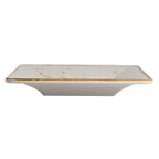 Thumbnail image #2 for Steelite International Creations, Craft White MEL 68A632EL867 Square Melamine Serving Bowl, White, 32 oz., 10" x 1-1/2"H