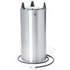 Thumbnail image #1 for Piper Products/Servolift Eastern ATH4 Heated Drop-In Dish Dispenser, 1 Self-Elevating Tube, 7-3/8" Round, Stainless Steel