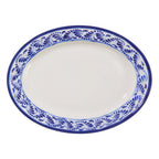 Thumbnail image #1 for G.E.T. Corona, Zocalo PA1678907712 Oval Platter, 12"W x 9"D, rolled edge, bright white, porcelain, B (Stocked Item) Case of 12