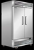 Thumbnail image #6 for Juneau 54-Inch Two-Section Reach-In Refrigerator, Bottom Mount, Solid Hinged Doors