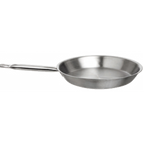 Thumbnail image #1 for Matfer Bourgeat Performance 675020 Uncoated Stainless Steel/Aluminum Fry Pan, 7-7/8-Inch, Induction Ready, Welded Handle
