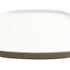 Thumbnail image #1 for G.E.T. 21376-TOH/SND Square Melamine Plate, 12", Touch of Honey Interior/Sandstone Exterior Case of 8