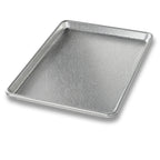 Thumbnail image #1 for Chicago Metallic Bakeware 40947 Quarter-Size Textured Display Pan, 16-Gauge Anodized Aluminum, Semi-Closed Rim Case of 12