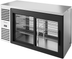 Thumbnail image #5 for True Premier Bar Pass-Thru Two-Section Refrigerated Back Bar Cooler, 60 In Wide, 4 Sliding Glass Doors