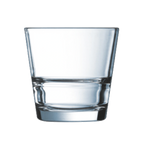 Thumbnail image #1 for Cardinal Stack Up by Arcoroc H3858 7 oz Fully Tempered Glass Rocks Tumbler 1 Dozen