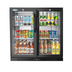 Thumbnail image #5 for KoolMore 35-Inch Two-Door Back Bar Refrigerator, 7.4 Cu. Ft., Black, Glass Swing Doors