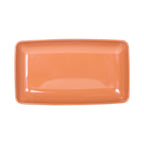 Thumbnail image #1 for G.E.T. Pappasan - EGS M85145-STC Rectangular Melamine Platter, 14-1/2" x 8-1/2" x 2-3/4", Sunburn Terra Cotta Case of 3