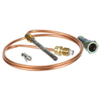 Thumbnail image #1 for AllPoints Foodservice Parts & Supplies 511521 24-Inch Standard Coaxial Thermocouple, 20–30 mV, 11/32-32 Threads