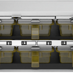 Thumbnail image #2 for Merco MercoMax™ MHG23SAB2N ™ Electric Countertop Pass-Through Heated Holding Cabinet, 2 Shelves, Digital Controls, Stainless Steel