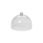 Thumbnail image #1 for G.E.T. Madison Avenue CO-1080-CL Round Clear Polypropylene Dome Plate Cover, 10-1/4" Dia. x 7-1/2"H Case of 8