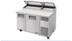 Thumbnail image #9 for True 60-1/4-Inch 2-Section Pizza Prep Table with Self-Contained Side-Mounted Refrigeration