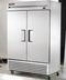 Thumbnail image #5 for True T-49F-HC Two-Section Reach-In Freezer, Self-Contained Bottom-Mount, Stainless Steel Doors, -10°F