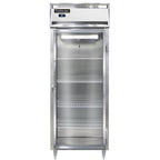 Thumbnail image #1 for Continental Refrigerator Designer Line D1RESNSAGD One-Section Wide Reach-In Refrigerator, Full-Height Glass Door, Stainless Steel Exterior