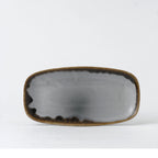 Thumbnail image #1 for Cardinal Harvest Grey By Dudson HGC11 Oblong Vitrified Ceramic Tray, 11-3/4" x 6" 1 Dozen